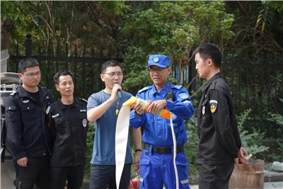 以練筑防 | 湘聯(lián)電纜大型消防演練圓滿完成！