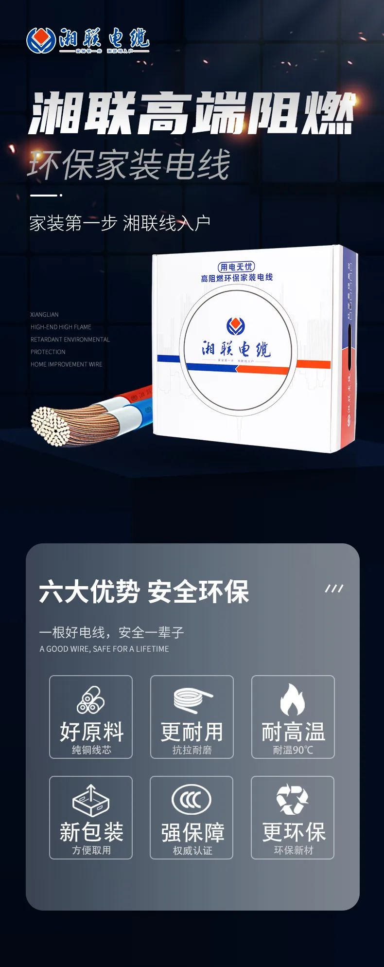 高端新品，雙層防護(hù) 品質(zhì)升級(jí)，安全加倍 #安全用電你我湘聯(lián)